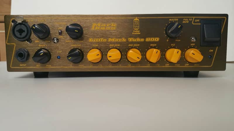 Markbass Little Mark Tube 800 Bass Amp Head image 1