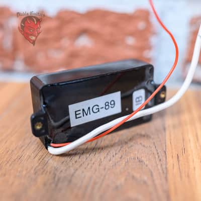 EMG 89-B Dual Mode Humbucker 2010s - Black image 4