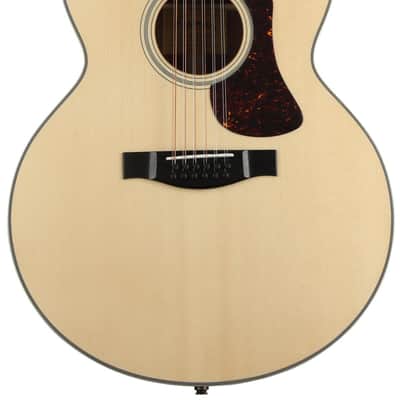 Eastman Guitars AC330E-12 Jumbo 12-string Acoustic-electric Guitar - Natural image 1