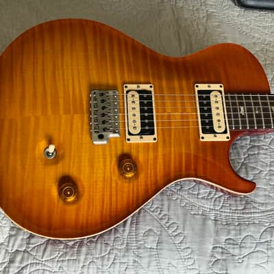 PRS Singlecut Tremolo 10-Top 2004 - Vintage Sunburst 10 top, birds image 1