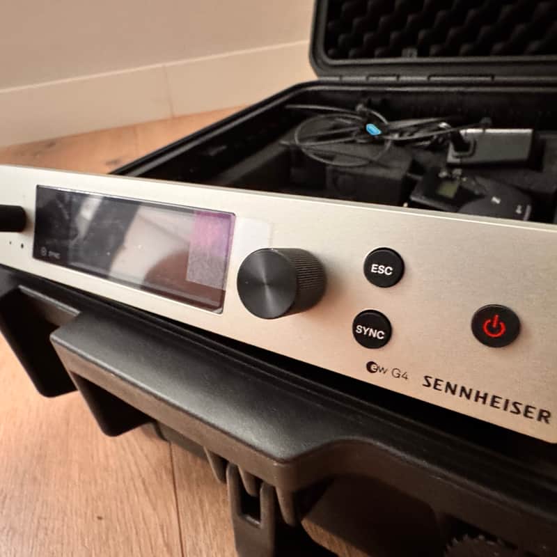 2020 Sennheiser EW 500 G4 Wireless System Rack Kit Black