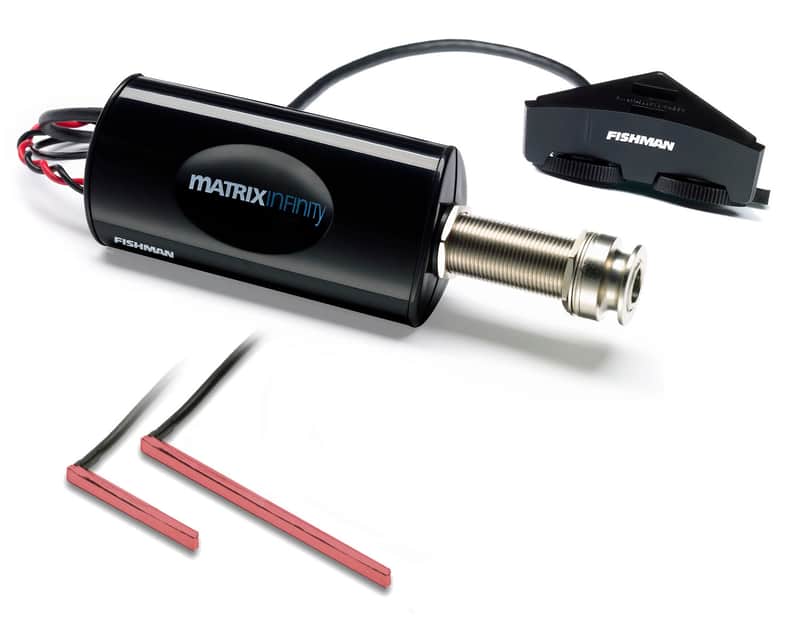 Fishman PRO-MAL-INF Matrix Infinity Undersaddle Pickup System with Preamp - Split image 1