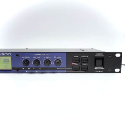 Yamaha REV500 Digital Reverberator Made in Japan Guitar Effect Rack Processor HZ01167 image 3