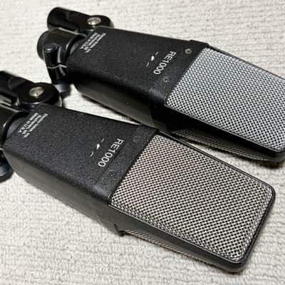 Electro-Voice RE1000 Pair Supercardioid Condenser Microphone 1990s - Black image 3