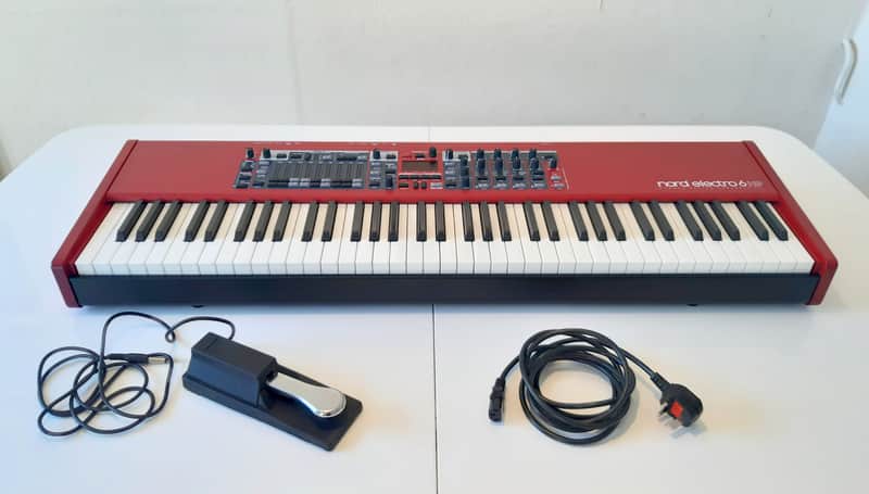 Nord Electro 6 HP73 Hammer Action 73-Key Digital Piano 2018 - 2022 - Red image 1