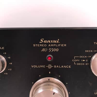 Vintage Sansui AU-5500 Stereo Amplifier image 3