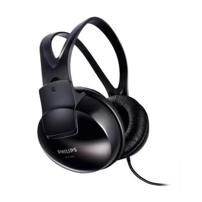 NUX MP-3 Mighty Plug Pro Silent Practice Guitar/Bass Modeling Headphone Amp & Philips Over-Ear Headphones Bundle image 8