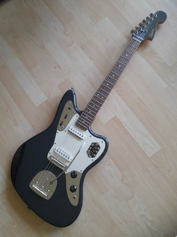 Fender Squier FSR Classic Vibe 60's Jaguar limited edition Charcoal Frost Metallic image 1