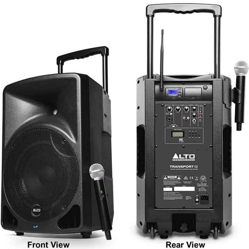 ALTO PROFESSIONAL TRANSPORT 12 Battery Powered Wireless PA System image 1