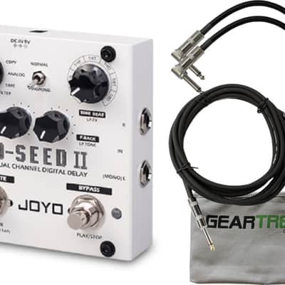 Reverb.com listing, price, conditions, and images for joyo-d-seed-ii-stereo-delay-pedal