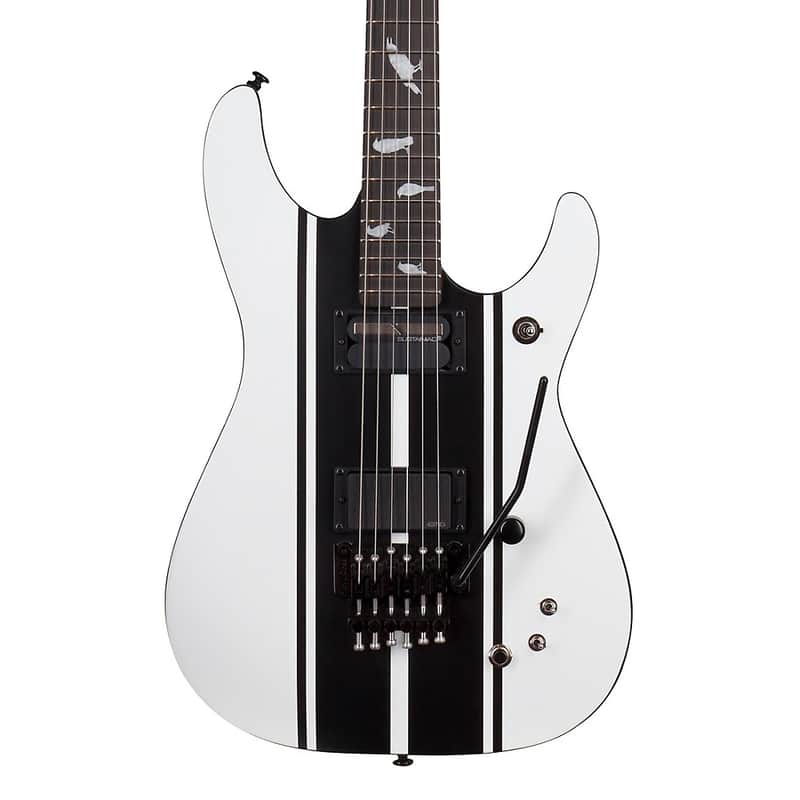 Schecter DJ Ashba Signature Electric Guitar Satin White