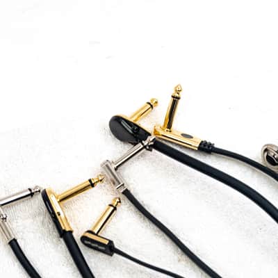 Lot of 16 Flat Head 1/4" Patch Cables – Rockboard & Similar Low-Profile image 6