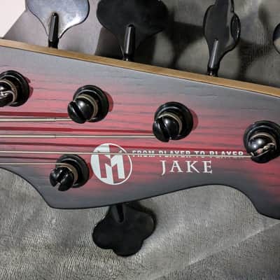 Maruszczyk Jake 5a 2025 - Satin Red Burst - Delano pickups, Toneformer 2 band preamp image 6