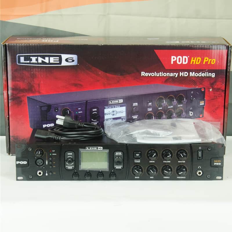 Line 6 POD HD Pro Rackmount Multi-Effect and Amp Modeler | Reverb