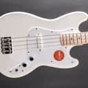 Squier Sonic Bronco Bass - Arctic White w/Maple