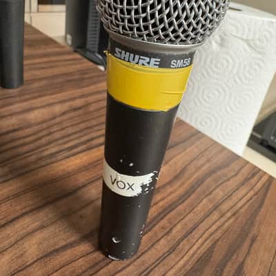Shure SM58 Handheld Cardioid Dynamic Microphone 1984 - Present - Black image 4