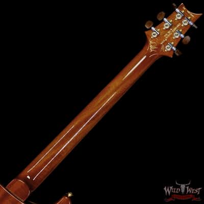Paul Reed Smith PRS Private Stock #11318 Custom 24 Spalted Maple Top Natural with Dark Cherry Glow 7.65 LBS image 5