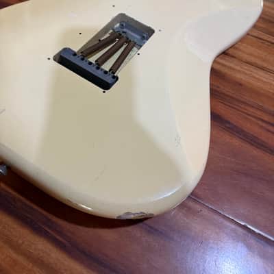 Fender St72 1985 Scalloped - Cream White image 11
