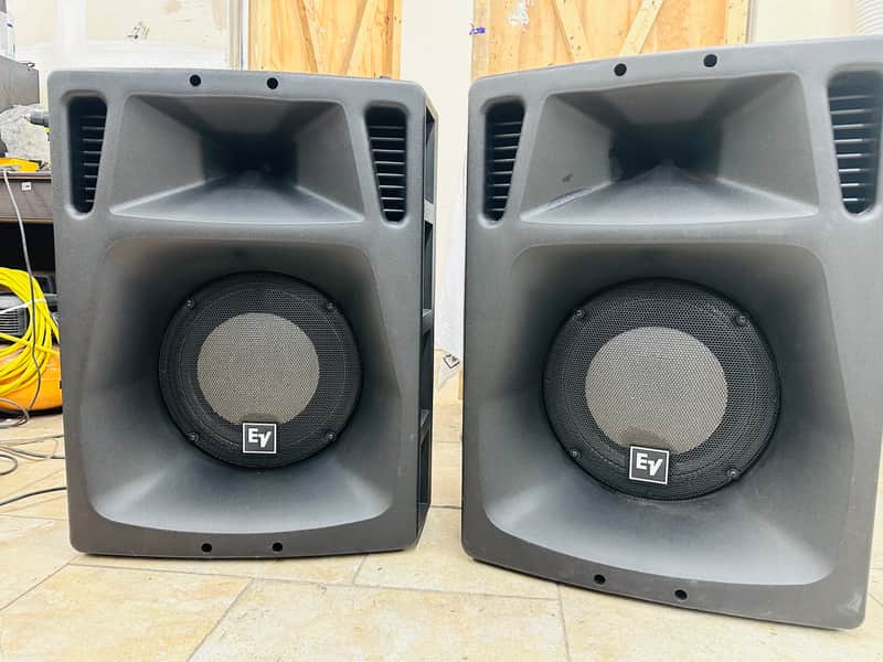 Electro Voice SX500+ 15" Full Range Speakers - Pair - Excellent Condition SX500 image 1