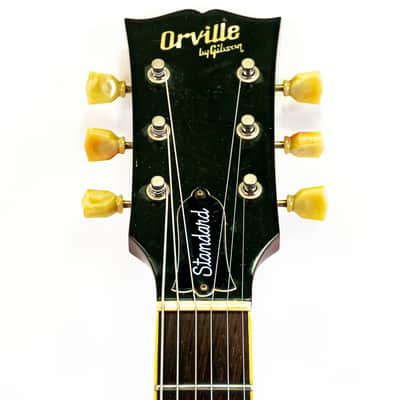Orville by Gibson MIJ Les Paul Standard Cherry Sunburst w/ Classic Gibson Mojo, Repaired Headstock image 7