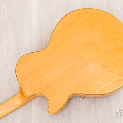 1980 Ibanez George Benson Signature GB10 Archtop Electric Guitar Natural Near-Mint, Japan Fujigen image 17