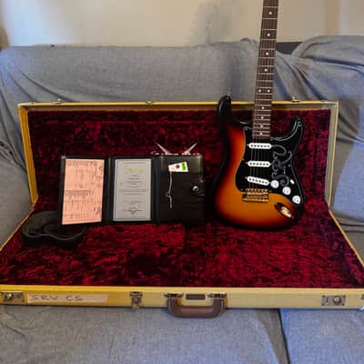 Fender Custom Shop SRV Stevie Ray Vaughan Stratocaster NOS 2019 - Present - 3-Color Sunburst image 2