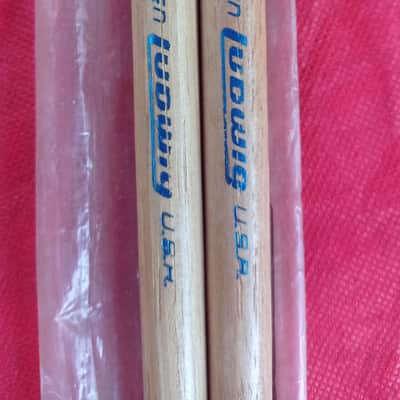 Vintage Ludwig Ed Thigpen Signature 8A Drumsticks - "NOS" New Old Stock 1970s/80s image 4