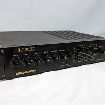 Bogen GS500D Gold Seal Series D 500W Power Amplifier with EQ image 1