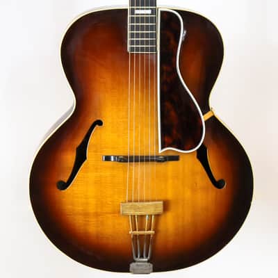 D'Angelico 1938 Style A-1 Sunburst SN# 1369 with Hardshell Case image 2