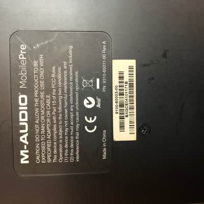 M-Audio Mobile Pre MKII USB Preamp/Interface 2010s - Grey image 4