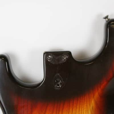1979 Vintage Fender Stratocaster Ash Sunburst 3-Bolt BODY 1970s USA Strat image 15