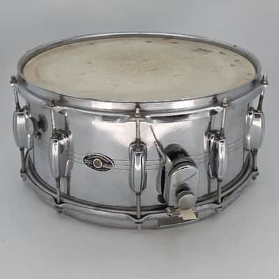 Used Slingerland 14x6.5 Aluminum Snare Drum - Fair
