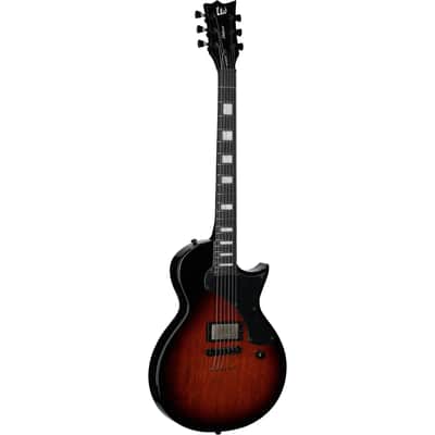 ESP LTD Deluxe EC-01FT Electric Guitar, Vintage Burst image 2