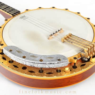 1970s FRAMUS OLDTIME GOLD SERIES TENOR BANJO image 11