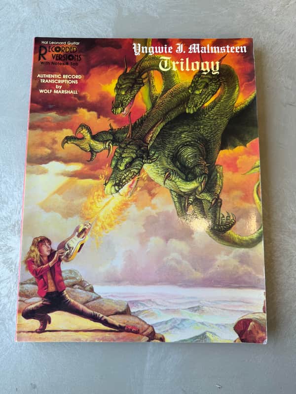 Yngwie Malmsteen Guitar Tablature Book Trilogy image 1