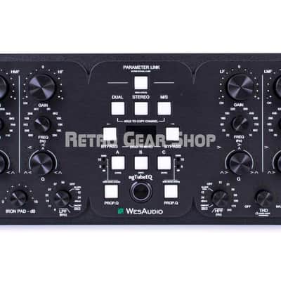 WesAudio ngTubeEQ Tube Equalizer with Digital Recall and Automation Wes Audio image 2