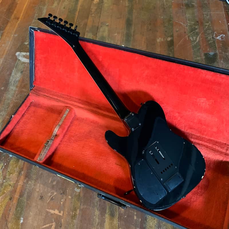 Fernandes TEJ-95 deluxe sustainer electric guitar Black beauty