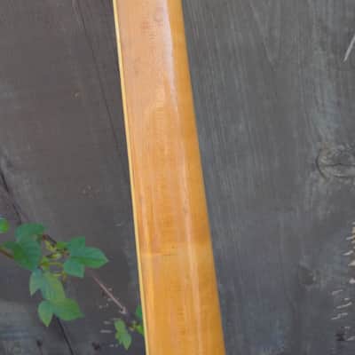 UPDATE HSC Kingston (Teisco ?) Jazz Bass Copy Red Orange image 9