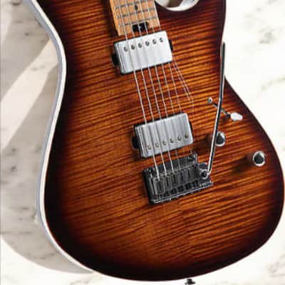 Cort G290 FAT II Discover Ultimate Playability: The Cort G290 FAT II with Roasted Maple Neck & Fretboard in Antique Violin Burst image 4
