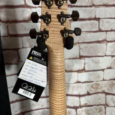 PRS Special 22 Semi-Hollow Wood Library - Quilted -FM Neck - River Blue -Ziricote FB-Paisley Case image 15