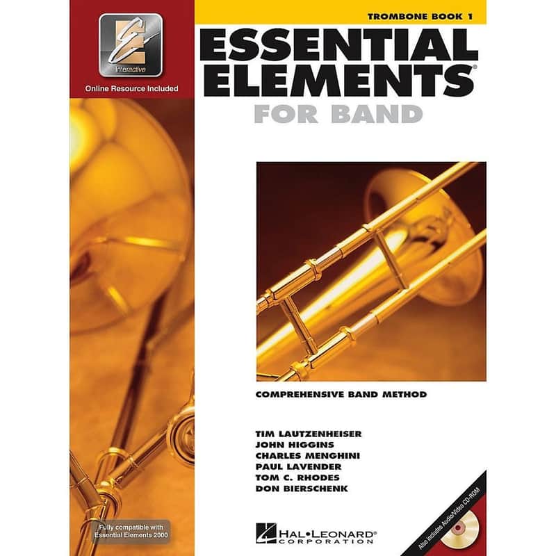 Hal Leonard Essential Elements for Band - Trombone Book 1 with EEi image 1