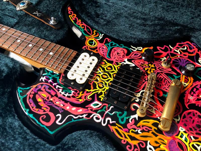 🌺Fernandes Hide guitar🌺Burny Mockingbird MG X 70 120 280 | Reverb