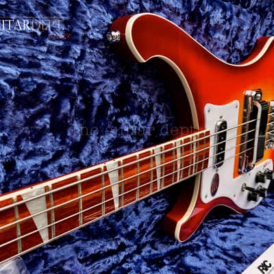 ♚MINT♚ULTRA RARE♚2012 Rickenbacker 4003 Stereo Bass♚ LUSH FIREGLO ♚ LEFT HANDED ♚GEM image 22