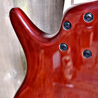 Ibanez SR400EQM-DEB Standard Soundgear Bass - Dragon Eye Burst image 20