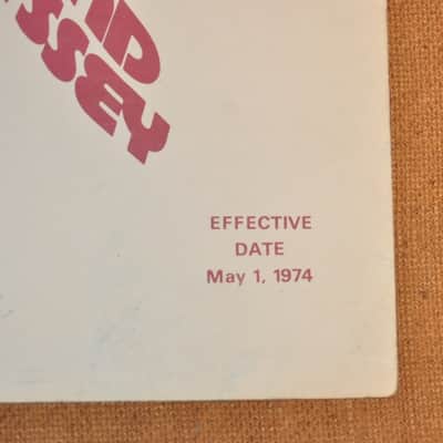 Maestro vintage catalog booklet brochure Fold out brochure includes echoplex, sireco and more! image 2