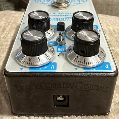 Laney Black Country Customs Secret Path 2019 - Present - White / Blue image 7