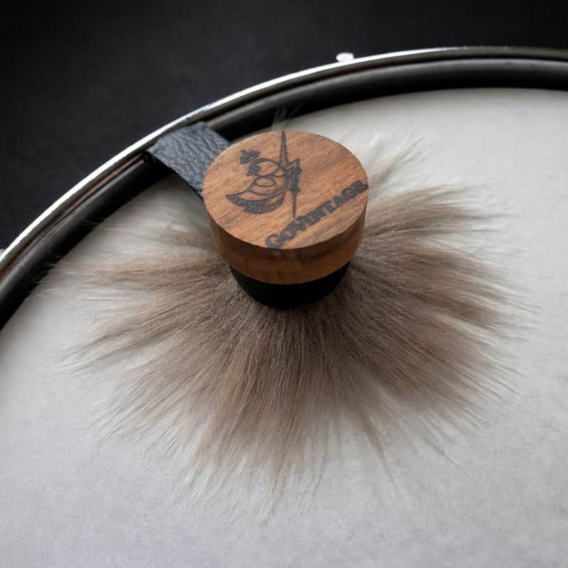 Hairrycane (magnetic mount) - the best damper for your drums - dampening with organic sound image 1