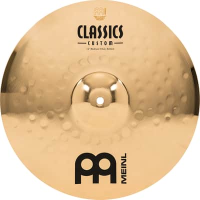 MEINL CC14MH-B Classics Custom Brilliant Medium HiHat 14 Zoll Becken image 8