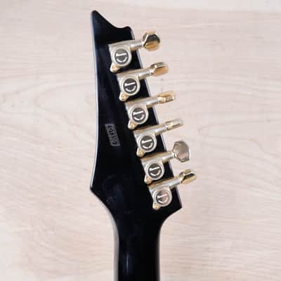 Ibanez Destroyer II DT330 MIJ 1985 Black Vintage Made in Japan Fujigen w/ Bag image 19