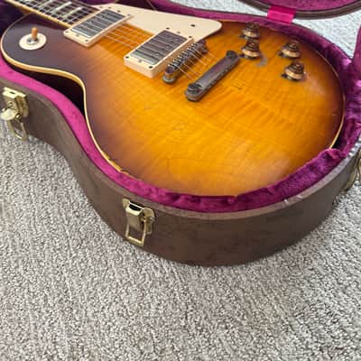 Gibson Custom Shop Joe Perry 1959 Les Paul Aged & Signed 2013 Tobacco Burst image 2